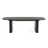 VIG Furniture Modrest Calhoun - Modern Smoked Oak Extendable Dining Table VGDWJ3572-2-BRN-DT