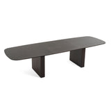 VIG Furniture Modrest Calhoun - Modern Smoked Oak Extendable Dining Table VGDWJ3572-2-BRN-DT