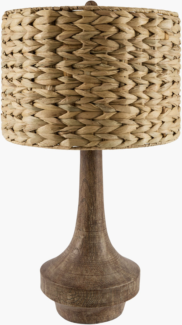 Livabliss Carson Mid-century Modern Accent Lamp with Linen Shade for Bedside or Living Room CALP-006