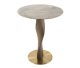 VIG Furniture Modrest Calvary - Mid-Century Modern Ceramic + Grey Ash Bar Table VGCS-BT-22100