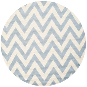 Safavieh Cambridge 139 Hand Tufted  Rug Light Blue / Ivory CAM139A-26