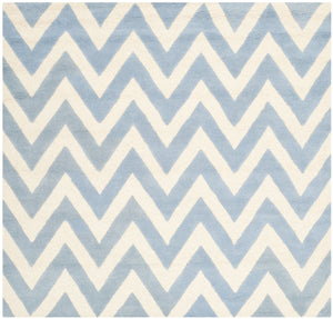 Safavieh Cambridge 139 Hand Tufted  Rug Light Blue / Ivory CAM139A-26