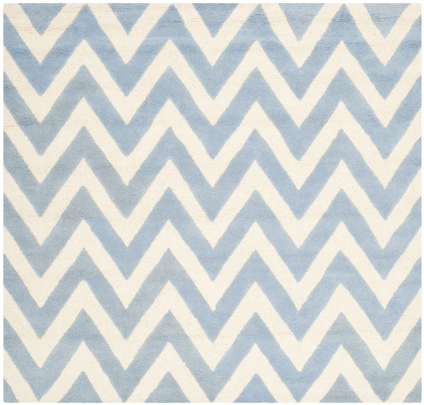 Safavieh Cambridge 139 Hand Tufted  Rug Light Blue / Ivory CAM139A-26