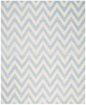 Safavieh Cambridge 139 Hand Tufted  Rug Light Blue / Ivory CAM139A-26