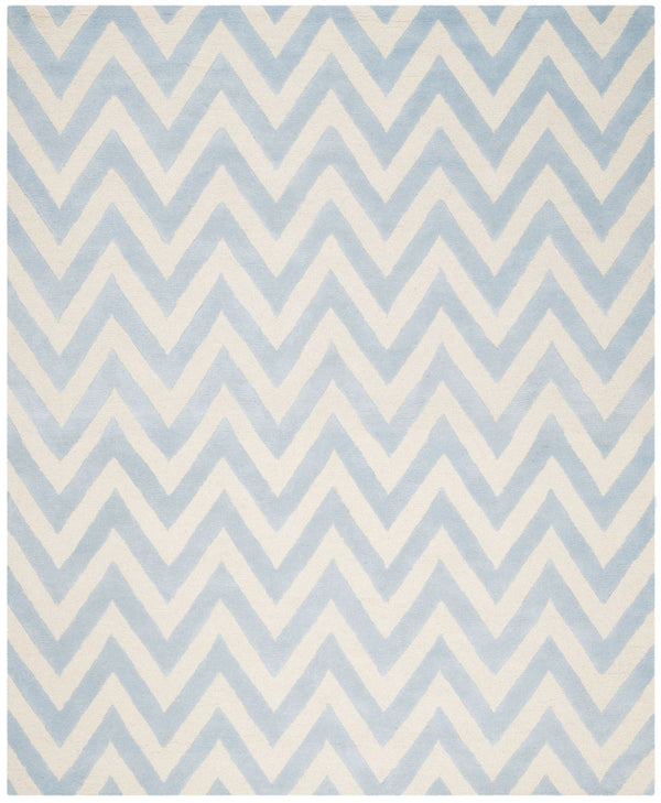 Safavieh Cambridge 139 Hand Tufted  Rug Light Blue / Ivory CAM139A-26