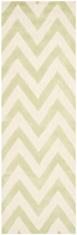 Safavieh Cambridge 139 Hand Tufted  Rug Light Green / Ivory CAM139B-24