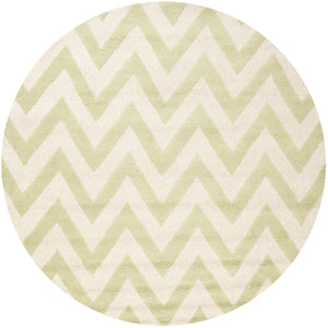Safavieh Cambridge 139 Hand Tufted  Rug Light Green / Ivory CAM139B-24