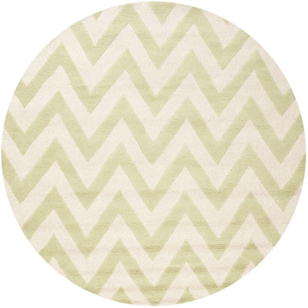 Safavieh Cambridge 139 Hand Tufted  Rug Light Green / Ivory CAM139B-24