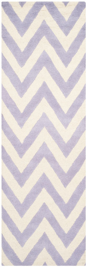 Safavieh Cambridge 139 Hand Tufted  Rug Lavander / Ivory CAM139C-24