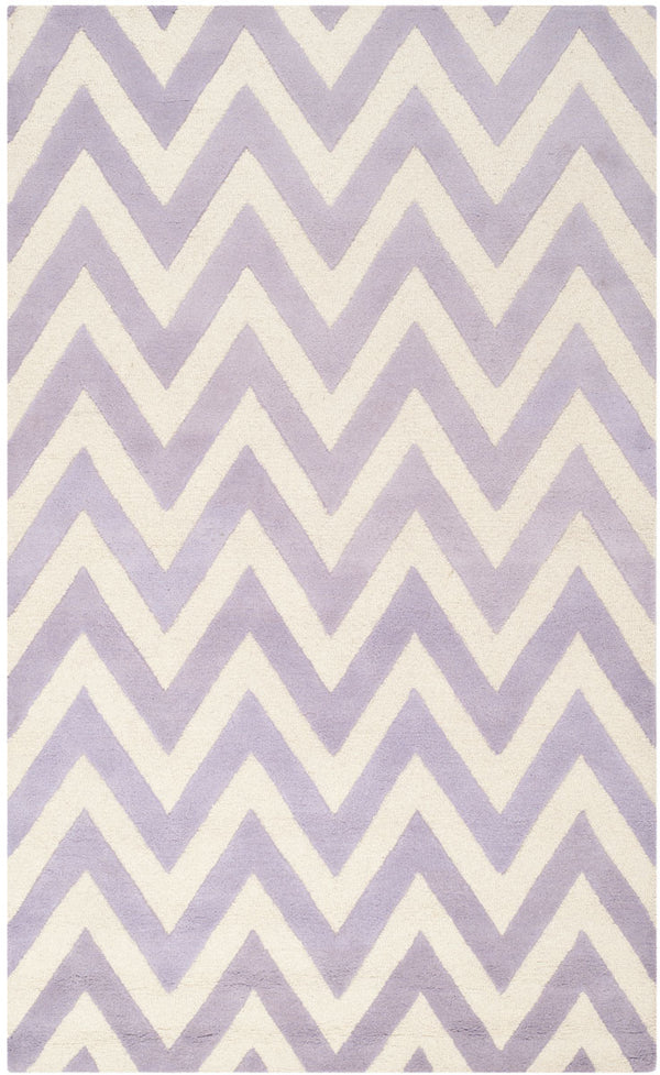 Safavieh Cambridge 139 Hand Tufted  Rug Lavander / Ivory CAM139C-24