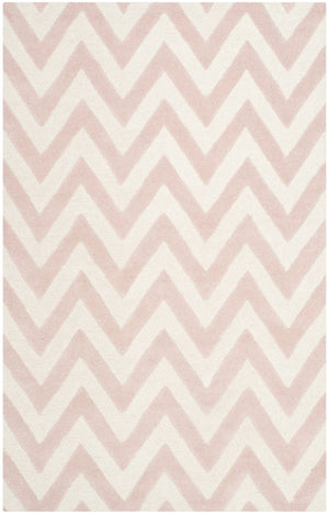 Safavieh Cambridge 139 Hand Tufted  Rug Light Pink / Ivory CAM139M-3