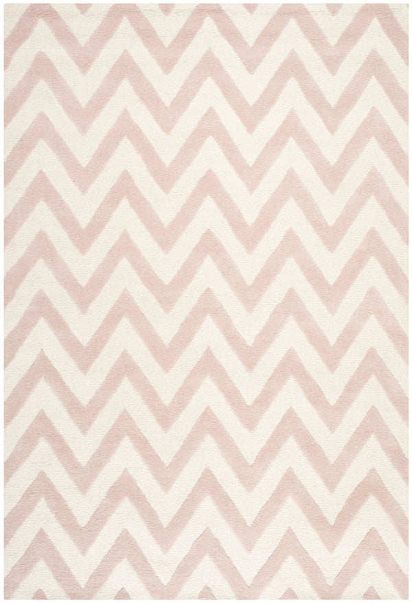 Safavieh Cambridge 139 Hand Tufted  Rug Light Pink / Ivory CAM139M-3