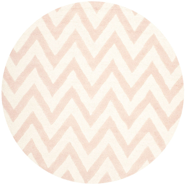 Safavieh Cambridge 139 Hand Tufted  Rug Light Pink / Ivory CAM139M-3