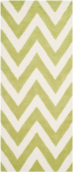 Safavieh Cambridge 139 Hand Tufted  Rug Green / Ivory CAM139T-3