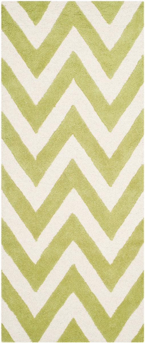 Safavieh Cambridge 139 Hand Tufted  Rug Green / Ivory CAM139T-3