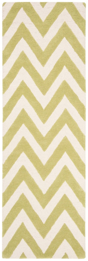 Safavieh Cambridge 139 Hand Tufted  Rug Green / Ivory CAM139T-3