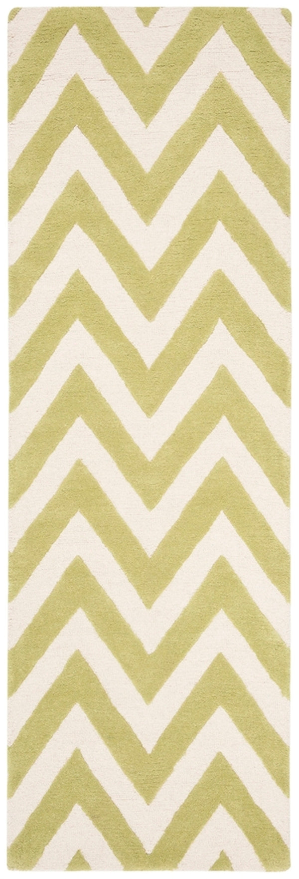 Safavieh Cambridge 139 Hand Tufted  Rug Green / Ivory CAM139T-3
