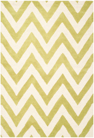 Safavieh Cambridge 139 Hand Tufted  Rug Green / Ivory CAM139T-3