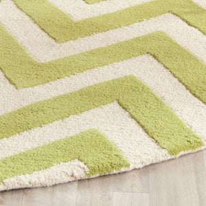 Safavieh Cambridge 139 Hand Tufted  Rug Green / Ivory CAM139T-3