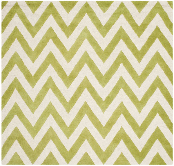 Safavieh Cambridge 139 Hand Tufted  Rug Green / Ivory CAM139T-3