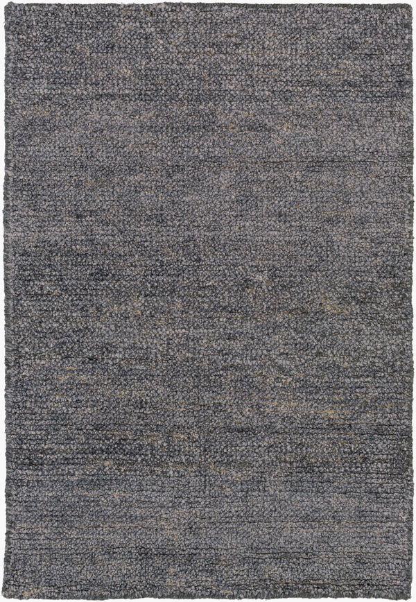 Surya Calm Area Rug 2' X 3' - Hand Woven Viscose Beauty, Modern Design For Timeless Home Decor Style Charcoal Viscose Cam2301-23