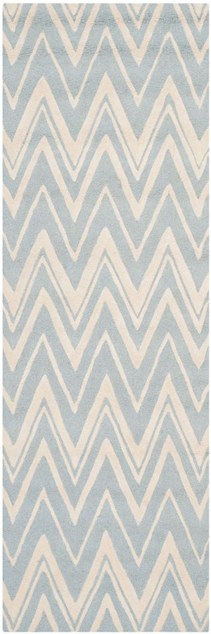 Safavieh Cambridge 711 Hand Tufted  Rug Blue / Ivory CAM711B-3