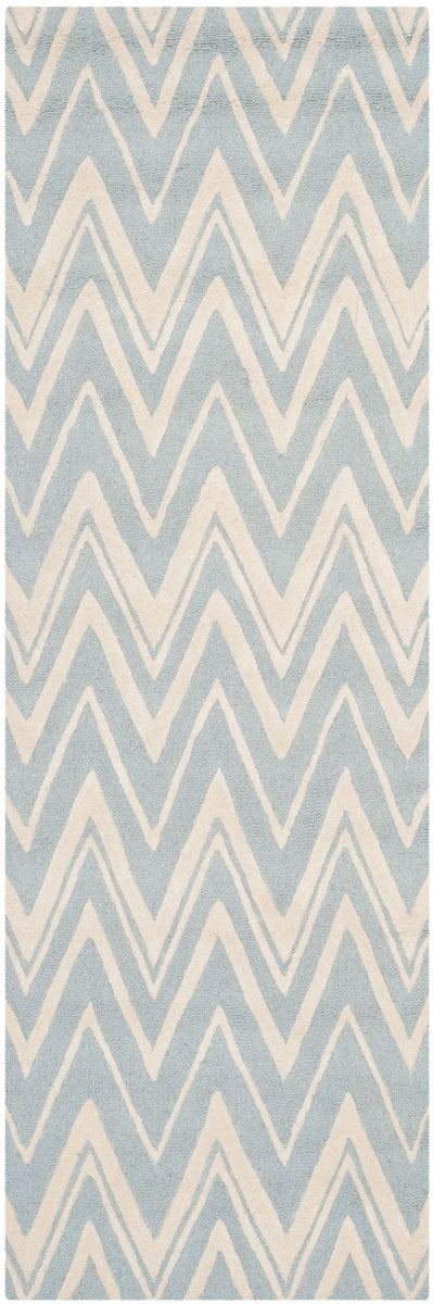 Safavieh Cambridge 711 Hand Tufted  Rug Blue / Ivory CAM711B-3