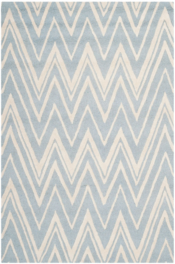 Safavieh Cambridge 711 Hand Tufted  Rug Blue / Ivory CAM711B-3