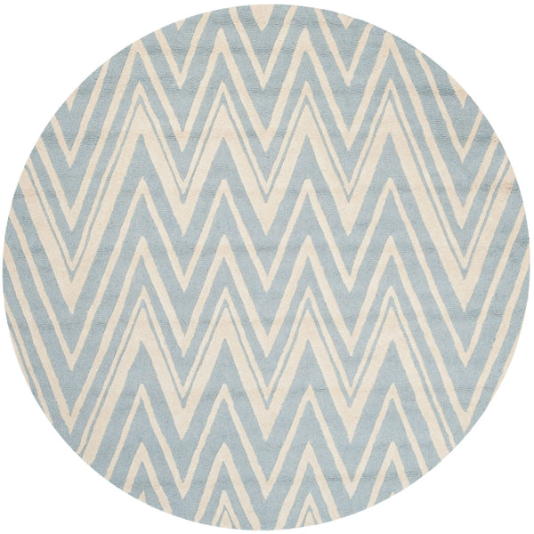 Safavieh Cambridge 711 Hand Tufted  Rug Blue / Ivory CAM711B-3