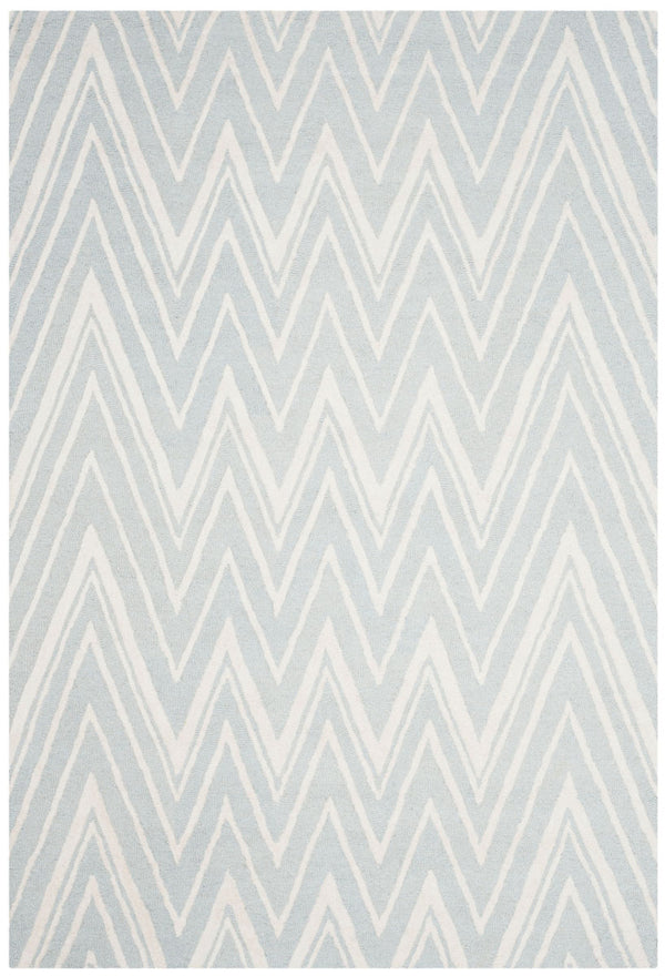 Safavieh Cambridge 711 Hand Tufted  Rug Grey / Ivory CAM711G-4SQ
