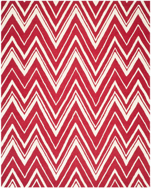 Safavieh Cambridge 711 Hand Tufted  Rug Red / Ivory CAM711H-3