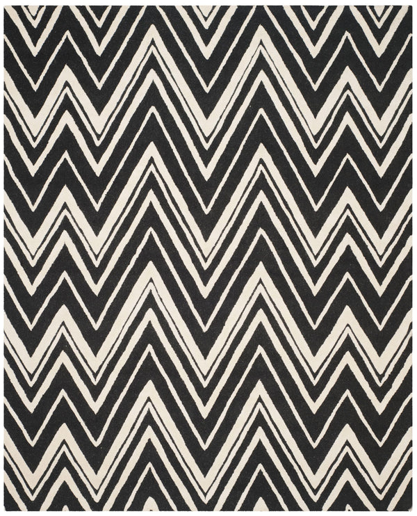 Safavieh Cambridge 711 Hand Tufted  Rug Black / Ivory CAM711K-24