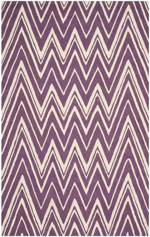 Safavieh Cambridge 711 Hand Tufted  Rug Purple / Ivory CAM711P-3