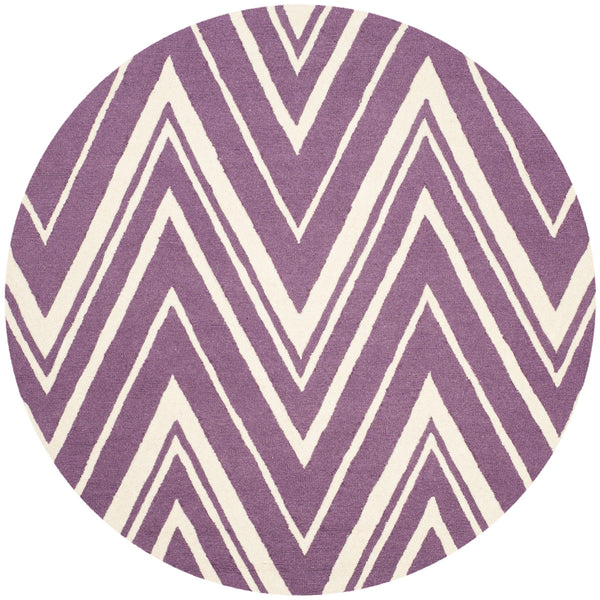 Safavieh Cambridge 711 Hand Tufted  Rug Purple / Ivory CAM711P-3