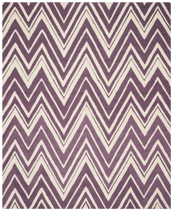 Safavieh Cambridge 711 Hand Tufted  Rug Purple / Ivory CAM711P-3