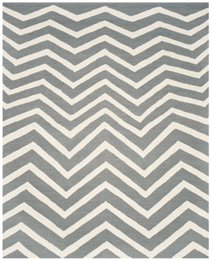 Safavieh Cambridge 714 Hand Tufted  Rug Dark Grey / Ivory CAM714D-26