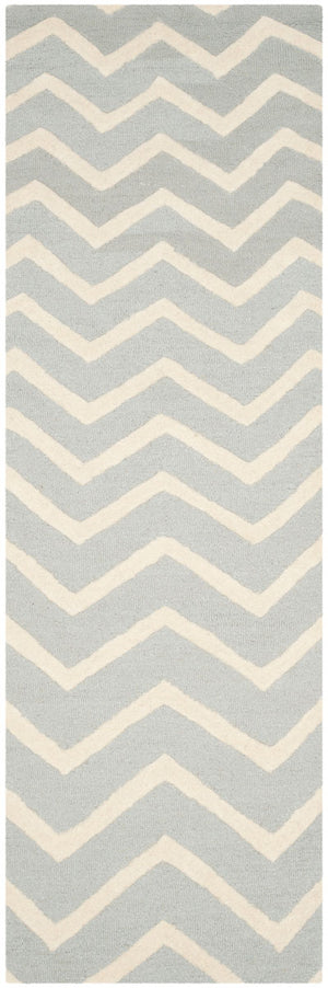 Safavieh Cambridge 714 Hand Tufted  Rug Grey / Ivory CAM714G-26