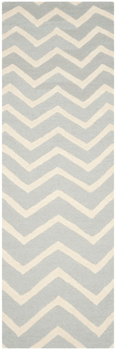 Safavieh Cambridge 714 Hand Tufted  Rug Grey / Ivory CAM714G-26