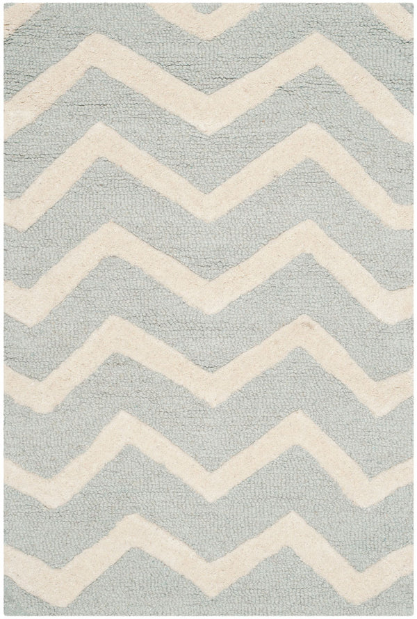 Safavieh Cambridge 714 Hand Tufted  Rug Grey / Ivory CAM714G-26