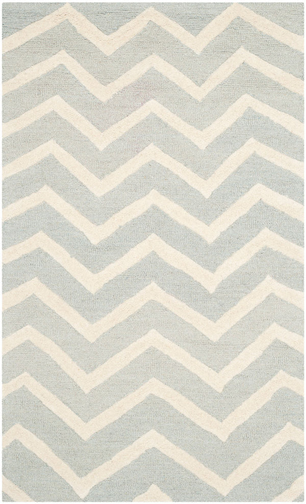 Safavieh Cambridge 714 Hand Tufted  Rug Grey / Ivory CAM714G-26