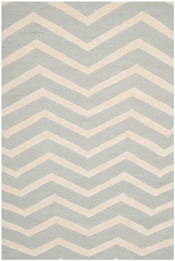 Safavieh Cambridge 714 Hand Tufted  Rug Grey / Ivory CAM714G-26