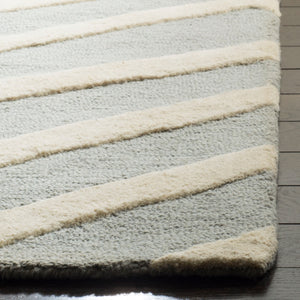 Safavieh Cambridge 714 Hand Tufted  Rug Grey / Ivory CAM714G-26