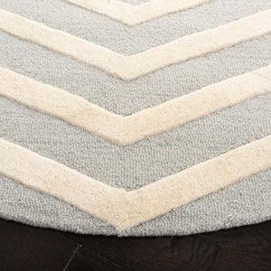 Safavieh Cambridge 714 Hand Tufted  Rug Grey / Ivory CAM714G-26