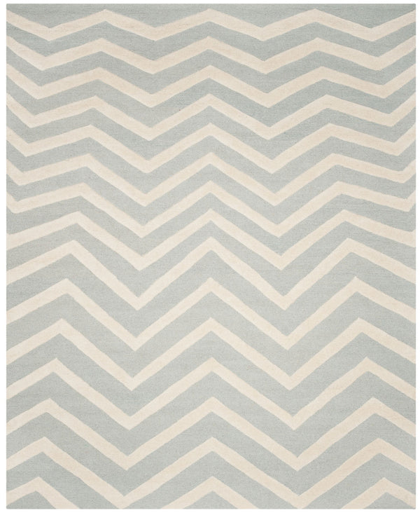 Safavieh Cambridge 714 Hand Tufted  Rug Grey / Ivory CAM714G-26