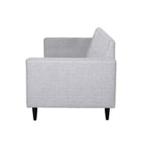 Christopher Knight Home® - Noble House - Jenny Contemporary Tufted Fabric 3-Seater Sofa