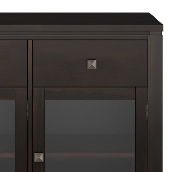 English Elm Cosmopolitan Sideboard Buffet - Handcrafted Mahogany Elegance With Ample Storage & Modern Design B136P158547