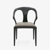 VIG Furniture Modrest Campbell - Mid-Century Modern Grey & Black Ash Dining Chair VGCS-CH-9808A-GRY