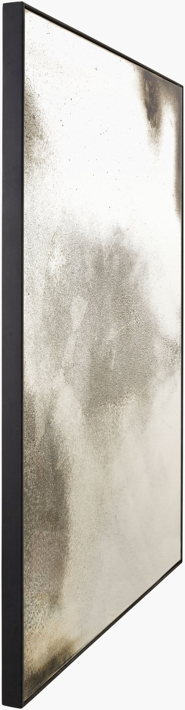 Surya Camryn Art Deco Accent Mirror - 48"H X 36"W, Geometric Design For Elegant Home Decor Display Frame, Black Brass Camr002-4030