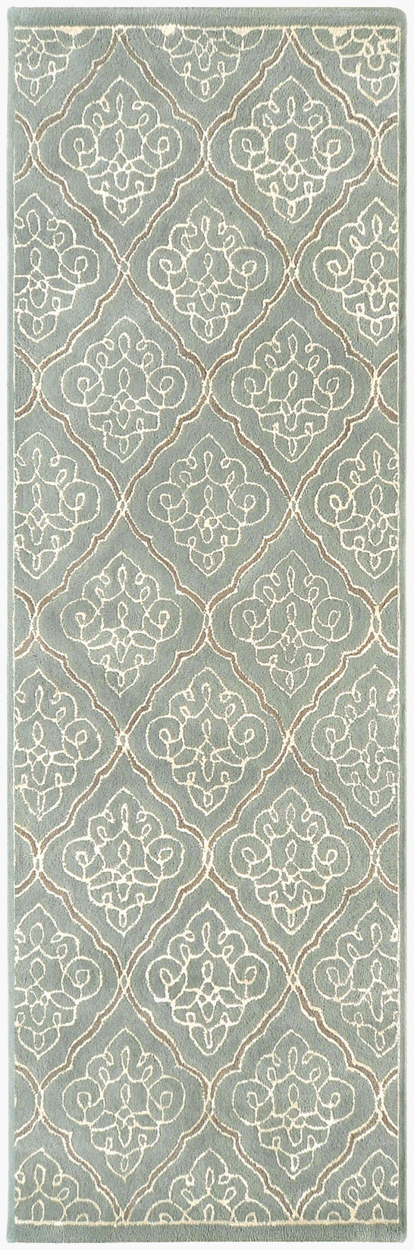 Surya Modern Classics Can-1901 9' X 13' Hand-tufted Wool Rug – Stylish, Durable, And Perfect For Modern Decor Sage Viscose,Wool Can1907-268