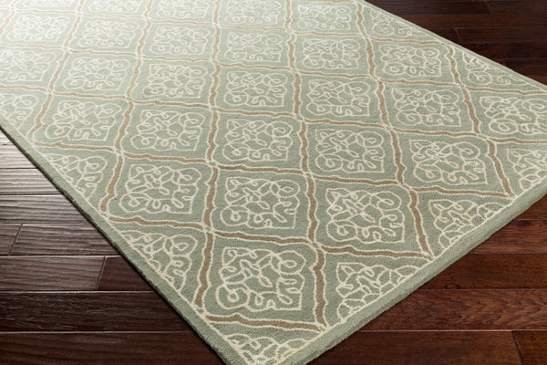 Surya Modern Classics Can-1901 9' X 13' Hand-tufted Wool Rug – Stylish, Durable, And Perfect For Modern Decor Sage Viscose,Wool Can1907-268